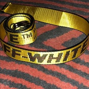 Off white belt